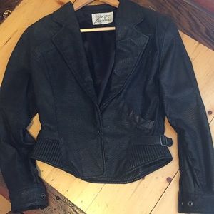 Leather jacket small